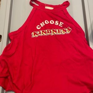 Altrd state, red, tank top, size medium